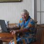 З комп’ютером на «ти» 90-річна Маргарита Пазельська