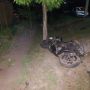 У селі Козятин п'яний водій мотоциклу втрапив у ДТП. Пасажирку госпіталізували